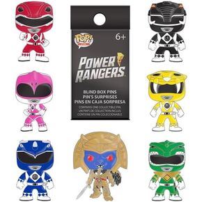 Funko Pop! Pin: 7 Piece Blind Pin Set: Power Rangers