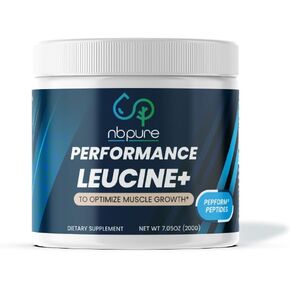 nbpure Performance Leucine+: PepForm™ Leucine Peptides – Essential Post-Workout Amino Acid for Muscle Building & Recovery + Reducing Muscle Wasting