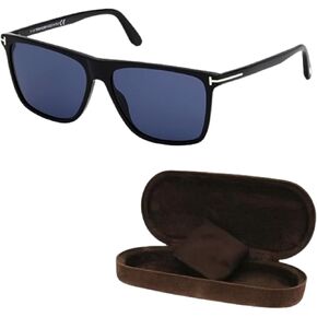 Tom Ford FT0832 FLETCHER Square Shape Sunglasses + Bundle With eSHADES Eyewear Cleaning Kit