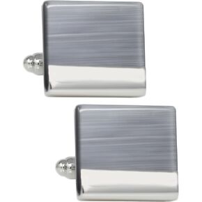 Fiber Optic Stone Cufflinks With Box Cats Eye Stone Men Birthday Wedding Gift Cufflinks