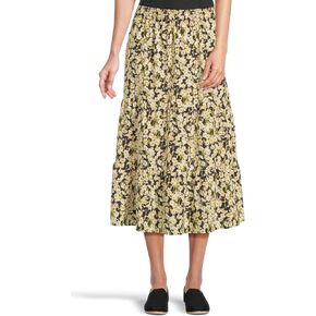 Toad & Co للسيدات Sunkissed Tier Midi Skirt