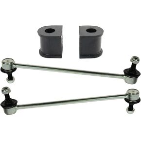 TRQ Rear Suspension Kit Sway Bar Bushing Set Sway Bar Stabilizer Link Compatible with 2007-2012 Lexus ES350 2006-2012 Toyota Avalon 2007-2011 Camry