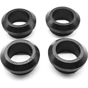 4 Pcs Steering Rack Bushings Fit for Ford Explorer 2010 2011 2012 2 Upper & 2 Lower Rack & Pinion Bushings Kit Black