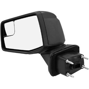 بديل للمرآة الجانبية لبرنامج السائق الأيسر لـ Chevy Silverado 1500 لـ GMC Sierra 1500 2019-2024 5-Pins الدليل الزجاجي المسخن ، GM1320583 84823218 84823221 84823215