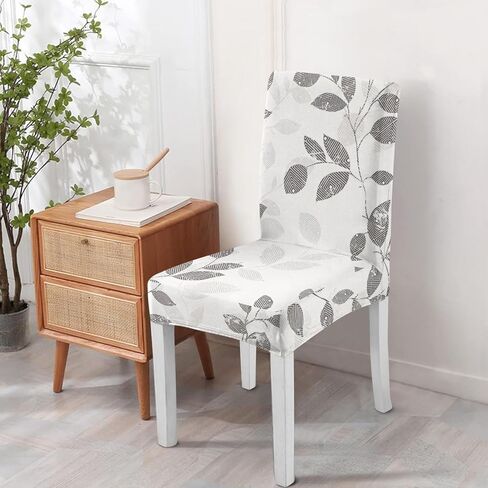 مجموعة غطاء الكرسي من 4 ، مجموعة أغطية للكرسي ، غرفة طعام قابلة للإزالة وقابلة للغسل ، غرفة معيشة ، مكتب 4 عبوات. مناسبة للمنزل أو الفندق أو المأدبة أو الحفلة. in Kuwait