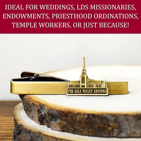 Lifebeats Columbia South Carolina Antique Gold Temple Tieclip by Ringmasters, not_known in Kuwait