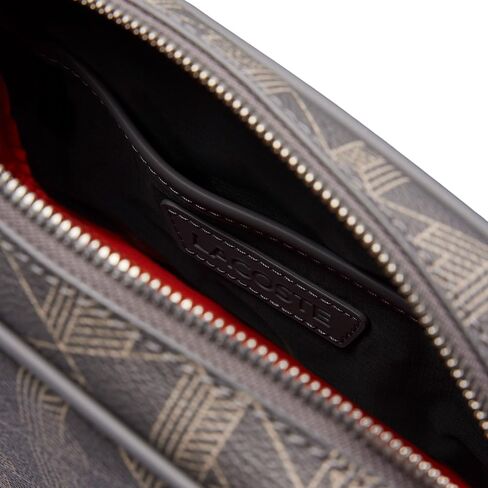 Lacoste Men's The Blend Clipped Monogram Messenger Bag in Saudi Arabia