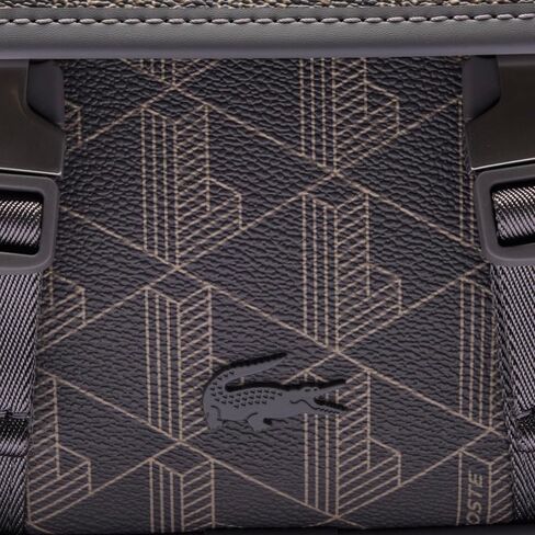 Lacoste Men's The Blend Clipped Monogram Messenger Bag in Saudi Arabia