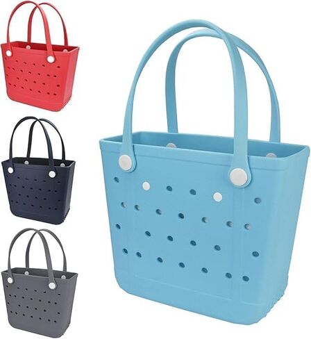 Beach Bag，Rubber Tote Bag ，Washable Tote for Boat Pool Sports Gym in Saudi Arabia