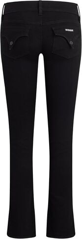 HUDSON Women's Beth Mid Rise Petite Baby Bootcut Jean with Back Flap Pockets in Saudi Arabia