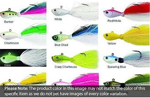 SPRO SBTJGL-6 Prime Bucktail Jig, 6-Ounce, Glow in Saudi Arabia