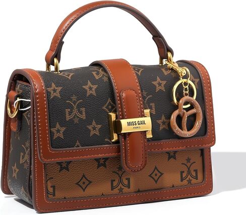 سلسلة مفاتيح سحر حقيبة Pretzel للنساء - سلسلة مفاتيح ، إكسسوارات حقيبة يد محفظة لطيفة - هدايا مجوهرات الاتجاهات النسائية in Kuwait