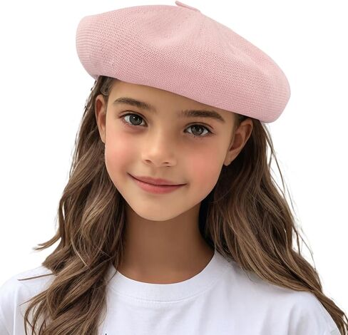 قبعات Jastore Kids Bert for Girls French Summer Berte Beledable Right Beret Hat for Toddler Little Girl in Kuwait