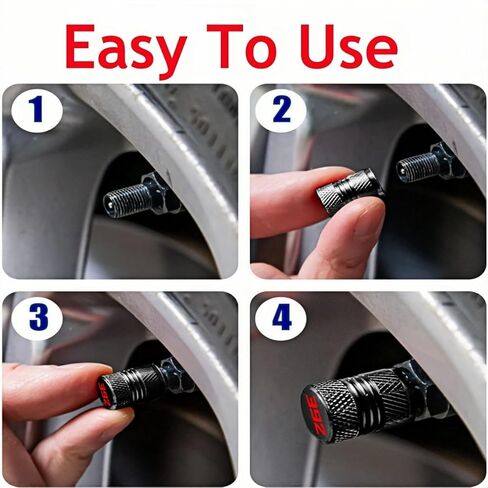 5pcs صمام الإطارات جذع لإطارات السيارات مع مطاط O- حلقة متوافقة مع دودج الشاحن دورانغو تشالنجر رام كرايسلر 300 (الأرجواني) in Kuwait