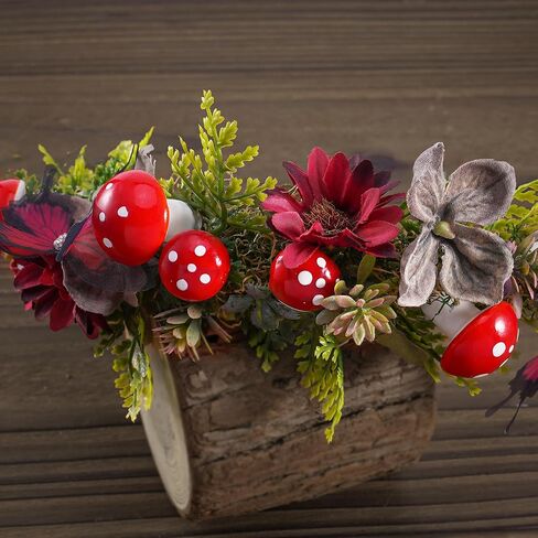 Fantasy Flower Butterfly Mushroom Crown - Renfaire Fairy Headband Elf Woodland Headpiece for Renaissance Halloween in Saudi Arabia