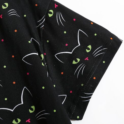 مجموعة بيجامات Pnaeong للسيدات ، والقطن قصير الأكمام Sleeve Wear PJS S-3XL in Kuwait