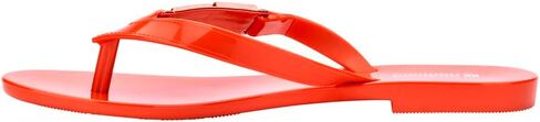 Melissa Harmonic M Flip -Flops - التفاصيل المعدنية - تصميم أنيق Melflex - صندل ثونغ مريح للنساء - صندل صيفي لأسلوب الموضة إلى الأمام in Kuwait