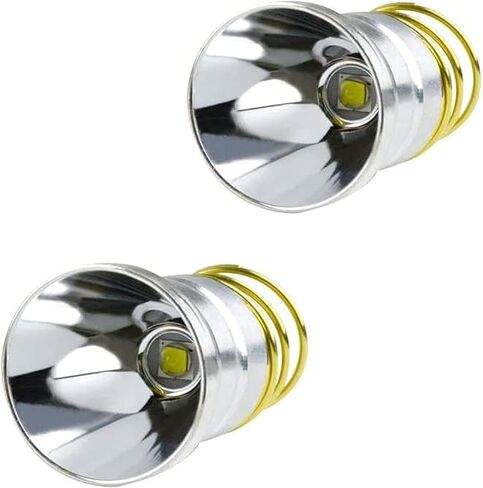 LUXNOVAQ LED Flashlight Bulb Replacement Bulbs, Drop-in P60 Design Module 1200LM 1 Mode Lamp Bulb Torch Repair Parts for Surefire Hugsby C2 G2 Z2 6P 9P G3 S3 D2 Ultrafire 501B 502B etc in Saudi Arabia