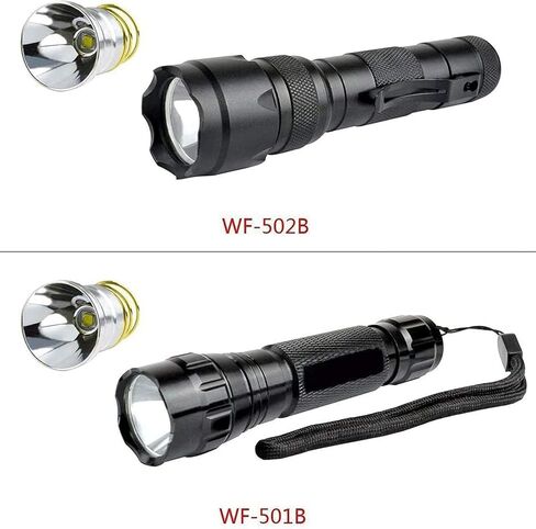 LUXNOVAQ LED Flashlight Bulb Replacement Bulbs, Drop-in P60 Design Module 1200LM 1 Mode Lamp Bulb Torch Repair Parts for Surefire Hugsby C2 G2 Z2 6P 9P G3 S3 D2 Ultrafire 501B 502B etc in Saudi Arabia