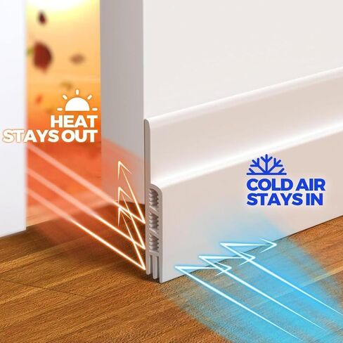 Door Draft Stopper Under Door Draft Blocker Insulator Door Sweep Weather Stripping Noise Stopper with Strong Adhesive in Saudi Arabia