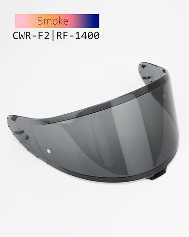 CWR-F2 Shield Visor with Pin Replacement For RF-1400 RF1400 Motorcycle Helmet, CWR F2 Aftermarket Visor (Smoke) in Kuwait