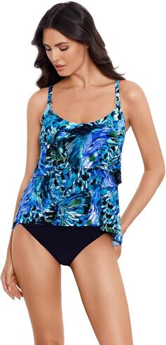 MagicSuit Women's Swimwear Muse Grace Soft Cup Adjustable Strap Tankini Bathing Suit Top Separate in Saudi Arabia