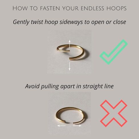 MAX + STONE Solid 14k Gold Hoop Earrings for Women | 2mm Tube, Flex Continuous 33mm (1.3 Inch) Diameter Large in Saudi Arabia
