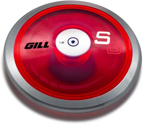 Gill Athletics S8 Spin Disc for Track - 1 KG Discus Training Equipment, 80% Rim Weight, 1k Track & Field Throwing Equipment, Mens Discus and Womens Discus 1 kg - 1 k Discus Track and Field in Kuwait