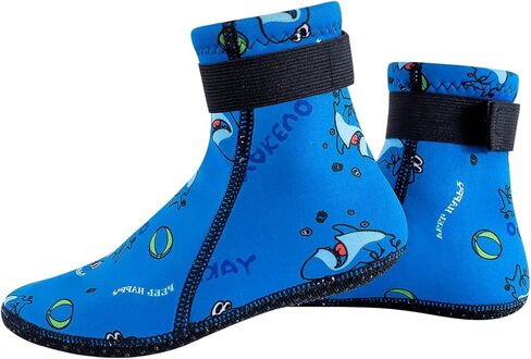 Kids Neoprene Socks 3mm Wetsuit Socks Beach Booties for Little Kids Swimming Snorkeling Surfing Diving in Kuwait