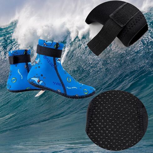 Kids Neoprene Socks 3mm Wetsuit Socks Beach Booties for Little Kids Swimming Snorkeling Surfing Diving in Kuwait