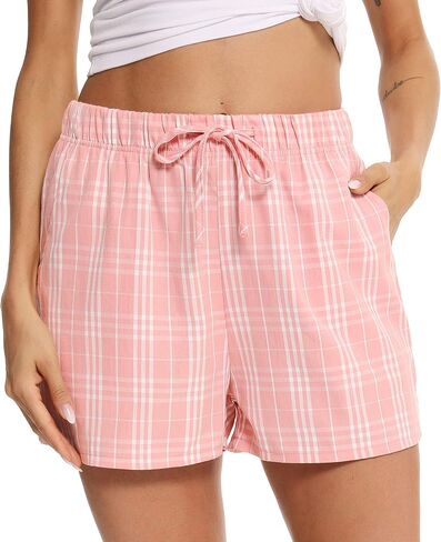 Vlazom Women's Pajama Bottoms Sleeping Patterned Shorts Soft Lounge Casual Pants for Yoga Gym Running in Saudi Arabia