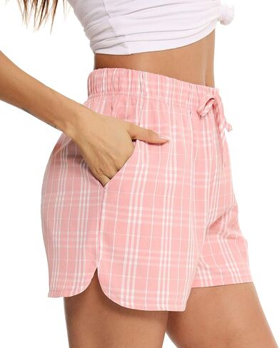 Vlazom Women's Pajama Bottoms Sleeping Patterned Shorts Soft Lounge Casual Pants for Yoga Gym Running in Saudi Arabia