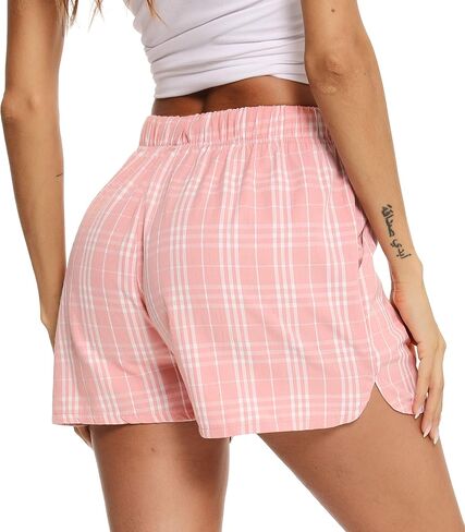Vlazom Women's Pajama Bottoms Sleeping Patterned Shorts Soft Lounge Casual Pants for Yoga Gym Running in Saudi Arabia