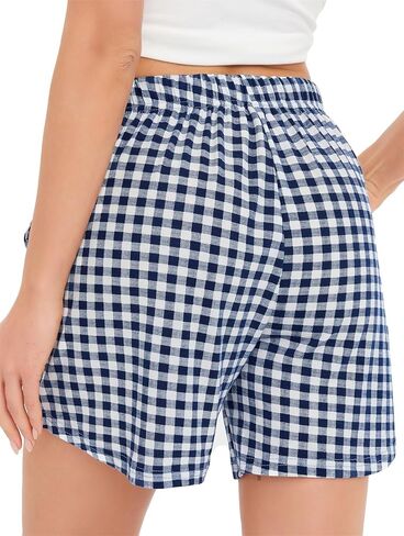 Vlazom Women's Pajama Bottoms Sleeping Patterned Shorts Soft Lounge Casual Pants for Yoga Gym Running in Saudi Arabia