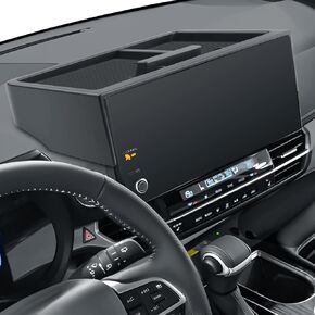 BIBIBO for 2025 Toyota Sienna Dash Storage Tray 2025 Toyota Sienna XLE/XSE/Limited/Platinum/Woodland Edition 12.3"-inch Behind Screen Organizer Tray 2025 Sienna (Only fit 12.3" Screen)