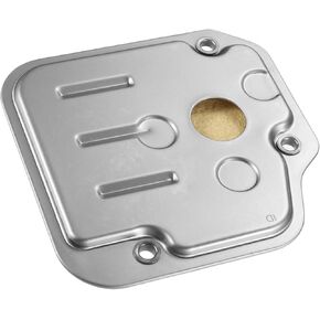 Motoforti Automatic Transmission Filter Compatible for Hyundai Elantra 2007-2008, Durable Metal Silver Tone Engine Transmission Filter Long-lasting