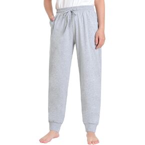 Women's Petite Pajama Joggers Cotton PJ Pants