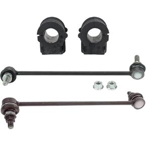 TRQ Front Suspension Kit Sway Bar Bushing Set Sway Bar Stabilizer Link Compatible with 2013 INFINITI JX35 2014-2019 QX60 2009-2019 Nissan Maxima 2013-2019 Pathfinder