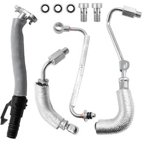 Turbocharger Turbo Oil Feed Line Pipe Tube Fit for 1.4L Buick, Chevrolet Vehicles Encore 2013-2021, Cruze 2011-2016, Sonic 2012-2020,Trax 2013-2021 Replace# 55592600 25198546 25200947 625-829 in Kuwait