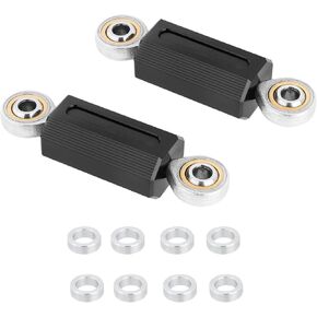 BILLET Aluminium Bron Sway Bar Links Heim Combor Links for 2019-2025 Can Am Ryker 600/900 / Rally & 2022-2025 Ryker Sport (Black)