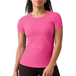 Zengjo Womens Athletic Tops Short Sleeve Slim Fitted Quick Dry Moisture Wicking Workout T-Shirt for Gym Running Yoga