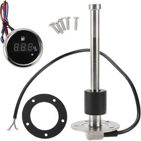 165mm Length Fuel Sending Unit and Gauge Kit Boat Fuel Sending Unit Marine Fuel Sender Unit Metal 1 Set 240-33 Ohm