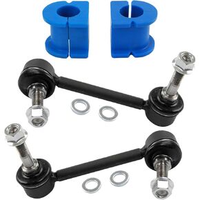 طقم التعليق الأمامي TRQ Sway Bar Brating Set Sway Bar Bar Link متوافق مع 2005-2019 Toyota Tacoma