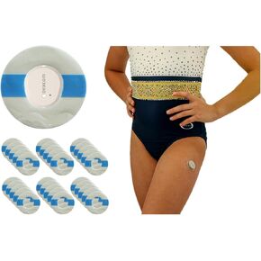 30pk mini overpatches لـ Dexcom G7 و Stelo - mini ولكن الأقوياء - مقاومة للماء ، شفافة ، تنفس ، طويلة الأمد