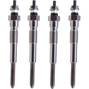 BLUESUNSOLAR 4Pcs Glow Plug 12V 600-815-1340 Ko600-815-1340 Replacement for Komatsu Engine 4D94 4D95L 4D95LE 4D95S Forklift FD20-T11 FD25-T11