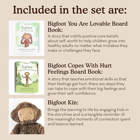 Slumberkins 14" Narwhal Kin & 2 Board Books Complete Set Bundle | Promotes Growth Mindset, Problem Solving & Teamwork | Social Emotional Tools for Ages 0+ (Narwhal Kin Plush + 2 Board Books) in Saudi Arabia