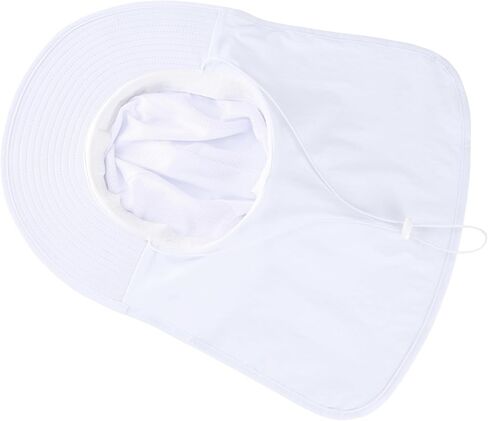 Connectyle UPF 50+ Wide Brim Sun Hat for Men Women Outdoor UV Protection Fishing Hat with Neck Flap Cover Safari Bucket Hats in Saudi Arabia