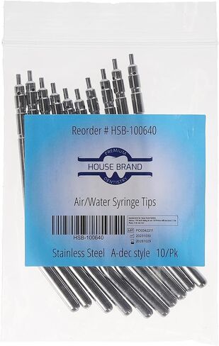 100600 Air/Water Safe EZ Type Tips Metal Core White 1600/Pk in Saudi Arabia