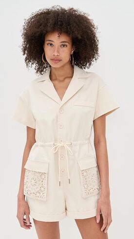 Line & Dot Women's Veni Romper in Saudi Arabia