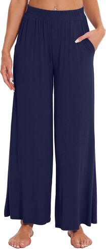 Wiwi Viscose من Bamboo Women 'S Pajamas Pants Soft Yoga Loose Pant Comfy Pajama ST-XXL in Saudi Arabia
